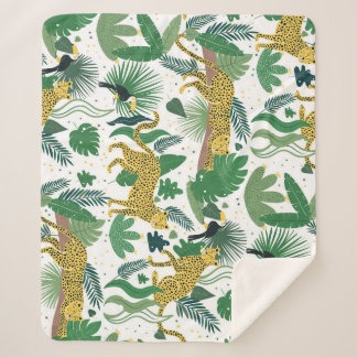 Couverture Sherpa Jungle des léopards : Enfants tropicaux sans la su