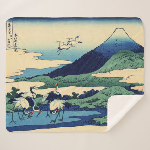Couverture Sherpa Katsushika Hokusai - Umegawa dans la province de S