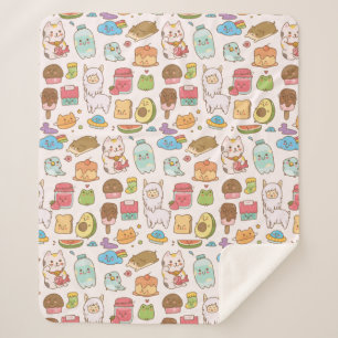 Couverture Sherpa Kawaii Sherpa Blanket