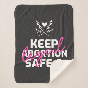 Couverture Sherpa Keep Abortion Safe And Legal