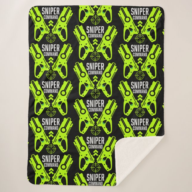 Couverture Sherpa Kids Toy Gun Battle Sniper (Devant)