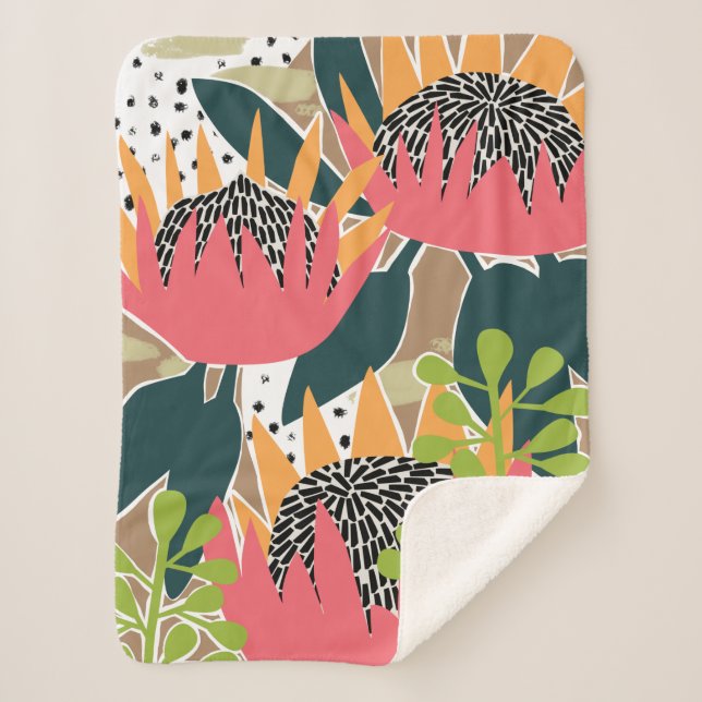 Couverture Sherpa King Protea I (Devant)