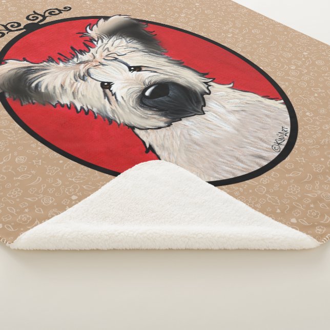 Couverture Sherpa KiniArt Briard Sherpa Blanket (3/4)
