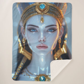 Couverture Sherpa Kleopatra Schönheit – Bemalte Porzellan Figur
