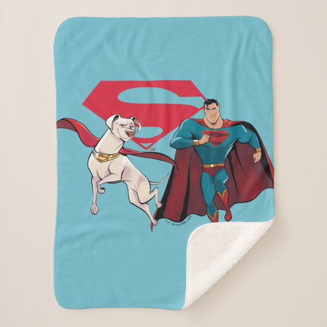 Couverture Sherpa Krypto & Superman (Devant)