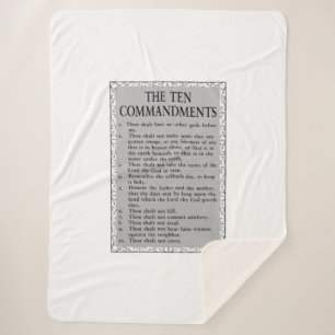 Couverture Sherpa La Bible des dix commandements