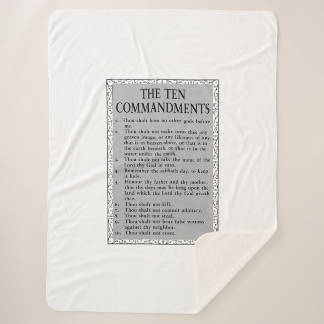 Couverture Sherpa La Bible des dix commandements (Devant)