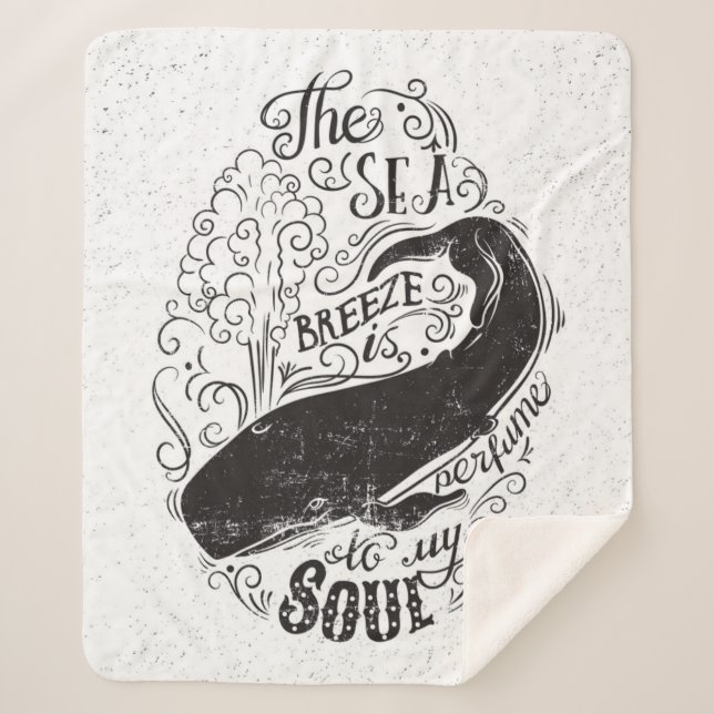 Couverture Sherpa La brise marine est parfum (Devant)