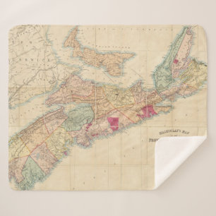 Couverture Sherpa La carte de Mackinlay de la province de la