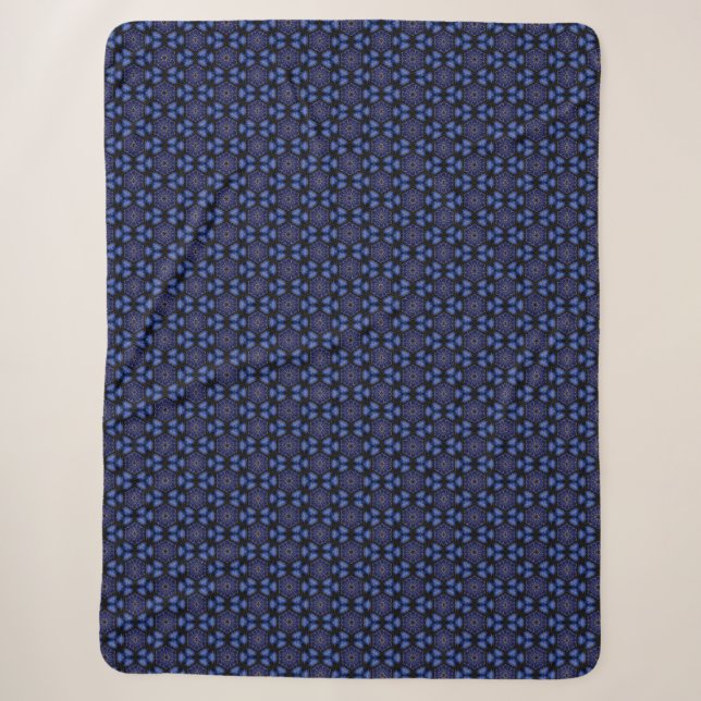 Couverture Sherpa La collection Velvet Sapphire (Devant)