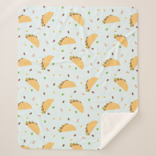 Couverture Sherpa La faim du Motif de Tacos