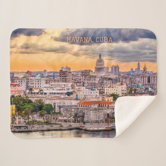 Couverture Sherpa La Havane CUBA (Devant (Horizontal))