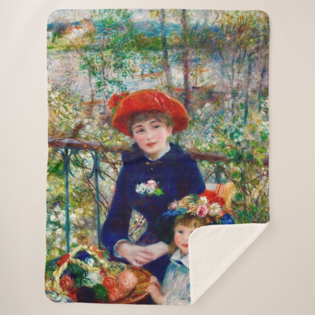 Couverture Sherpa La mère et l’enfant de Renoir (Devant)