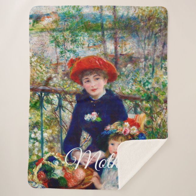 Couverture Sherpa La mère et l'enfant de Renoir  (Devant)