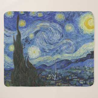 Couverture Sherpa La nuit étoilée de Van Gogh