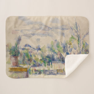 Couverture Sherpa La terrasse du jardin aux Lauves, Cézanne