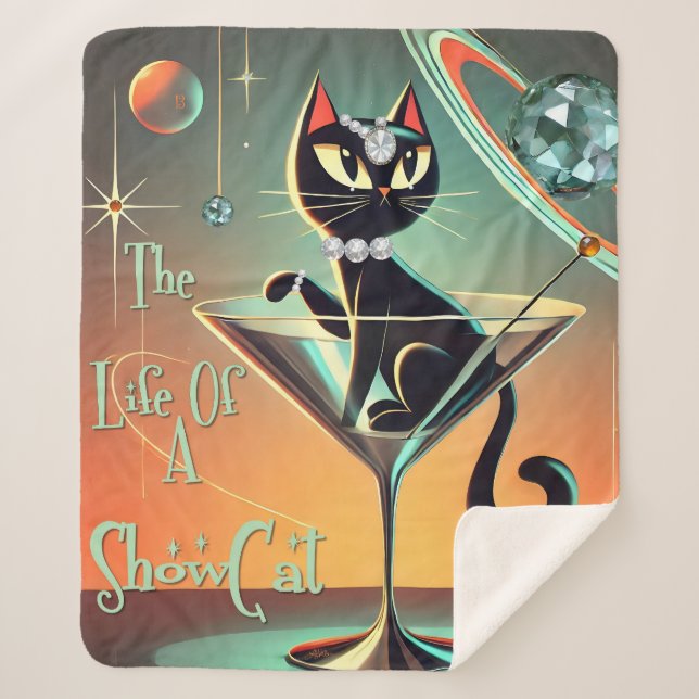 Couverture Sherpa La Vie D'Un Chat De Femme De Chaussure (Devant)