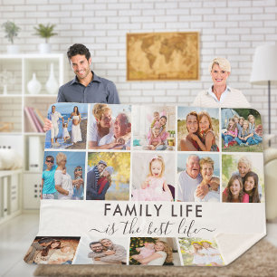 Couverture Sherpa La vie familiale est la meilleure vie 15 Photo Whi