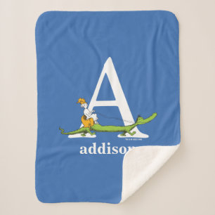 Couverture Sherpa L'ABC de Dr Seuss : Lettre A - Blanc Ajoutez vot