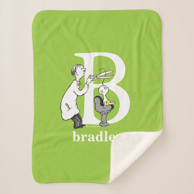Couverture Sherpa L'ABC du Dr Seuss : Lettre B - Blanc | Ajoutez vot (Devant)
