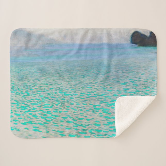 Couverture Sherpa Lac Atter, Gustav Klimt (Devant (Horizontal))