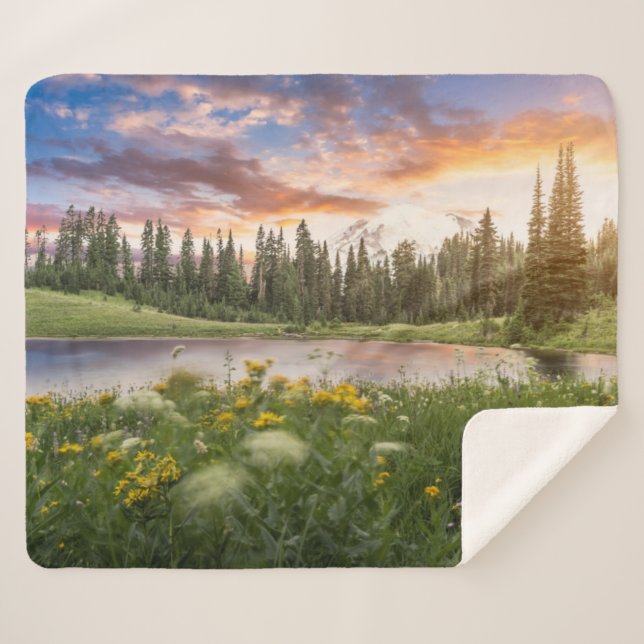 Couverture Sherpa Lac Tipsoo du mont Rainier (Devant (Horizontal))