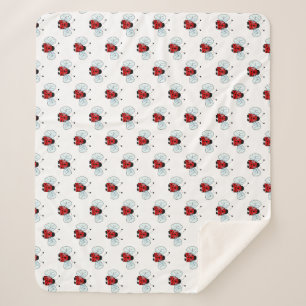 Couverture Sherpa Ladybug