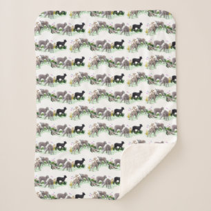 Couverture Sherpa Lamb Meadow (choisir la couleur)