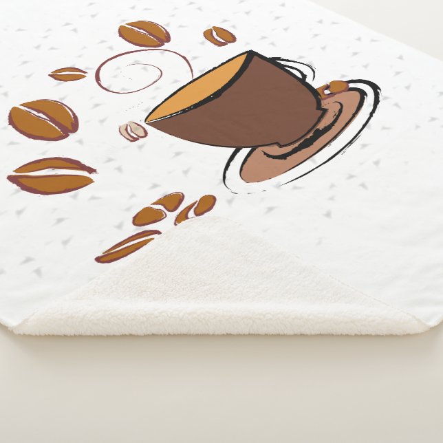 Couverture Sherpa L'amour du café (3/4)