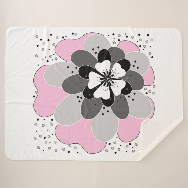 Couverture Sherpa Lancer l'oreiller (Devant (Horizontal))