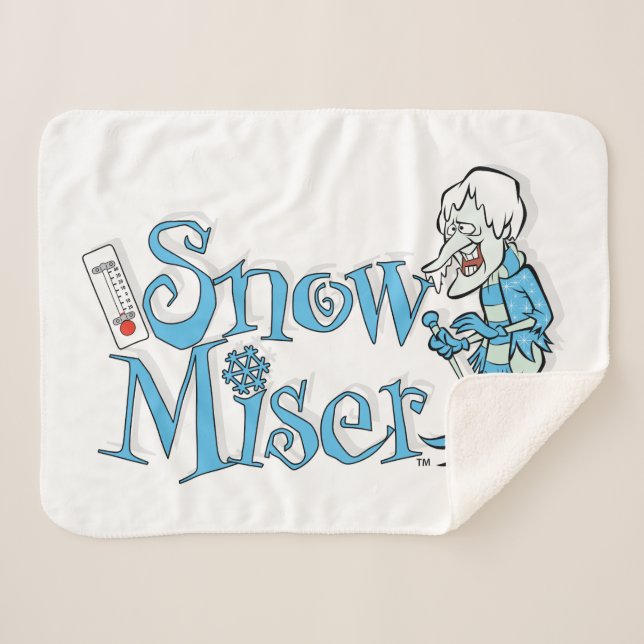 Couverture Sherpa L'ANNÉE SANS SANTA CLAUS™ | Snow Miser (Devant (Horizontal))