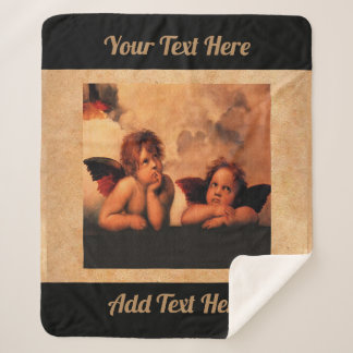 Couverture Sherpa L'art classique des cerubs angéliques