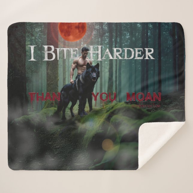 Couverture Sherpa L'atmosphère mystique de SlipperyJoe à l'Halloween (Devant (Horizontal))