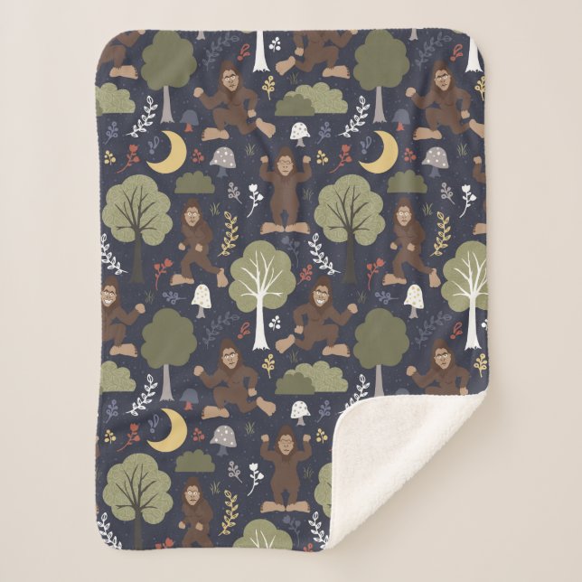 Couverture Sherpa L'aventure forestière de minuit de Bigfoot (Devant)