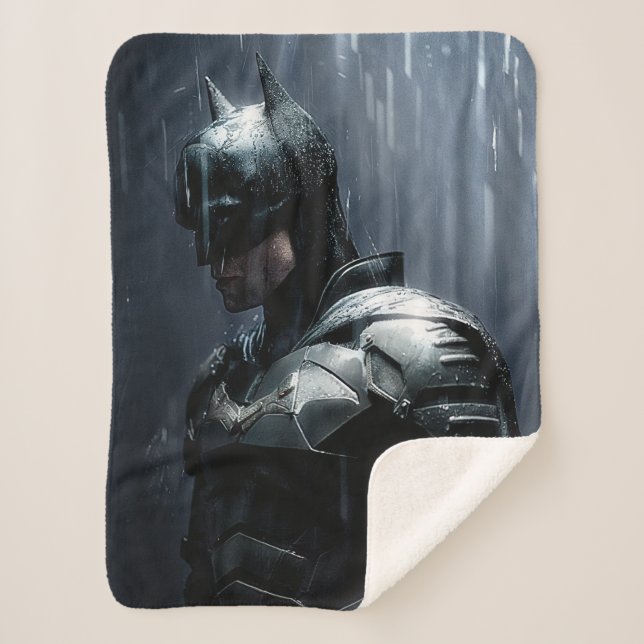 Couverture Sherpa Le Batman sous la pluie (Devant)