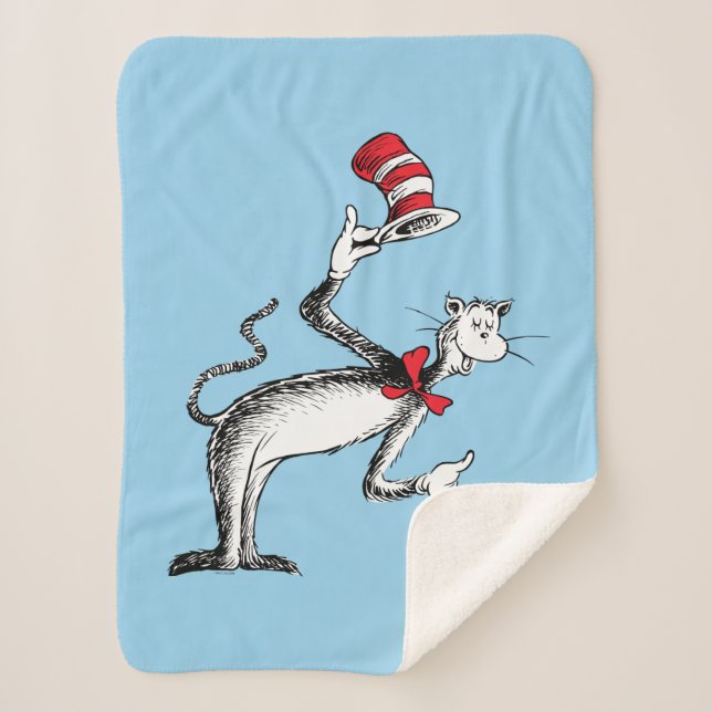 Couverture Sherpa Le Chat Chapeauté S'incline (Devant)