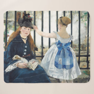 Couverture Sherpa Le chemin de fer Edouard Manet