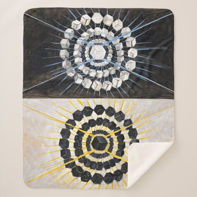 Couverture Sherpa Le cygne, no 8 | Hilma af Klint | (Devant)