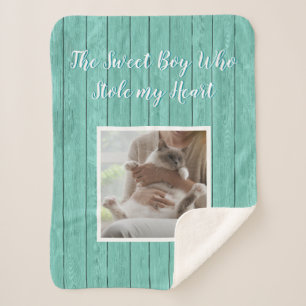 Couverture Sherpa Le Garçon qui m'a volé mon coeur Photo pour anim