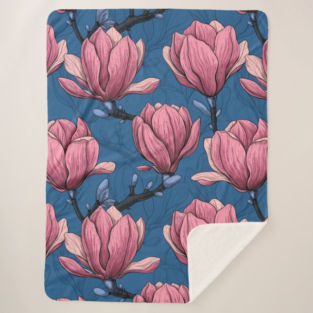 Couverture Sherpa Le jardin de Magnolia (Devant)