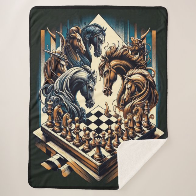 Couverture Sherpa Le jeu des chevaliers - les échecs rencontre l'ima (Devant)