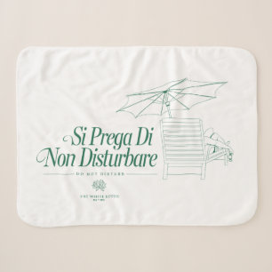 Couverture Sherpa Le Lotus Blanc Ne Disturbe Pas