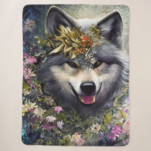 Couverture Sherpa Le loup dans les bois