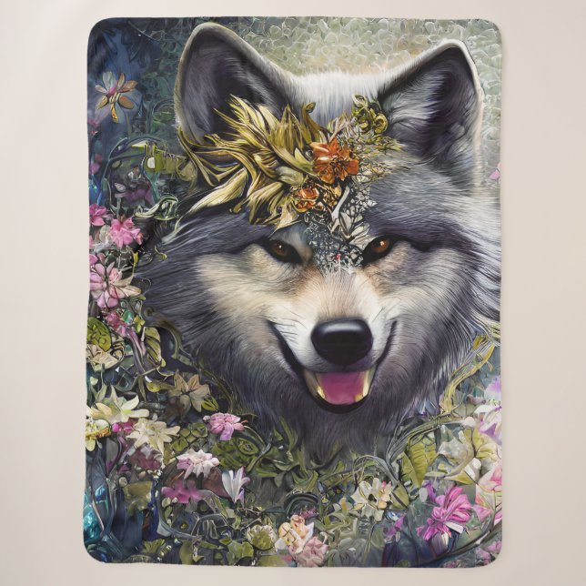 Couverture Sherpa Le loup dans les bois (Devant)