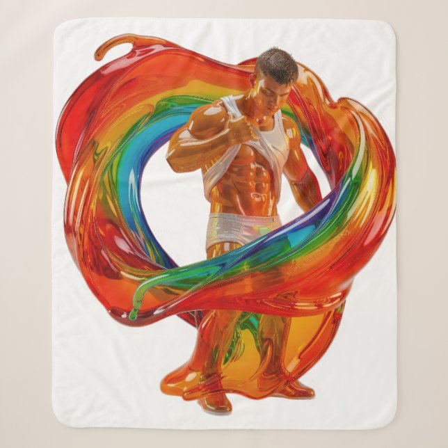 Couverture Sherpa Le masculinités modernes et frappantes de Slippery (Devant)