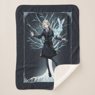 Couverture Sherpa Le Patronus lapin de Luna Lovegood