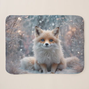 Couverture Sherpa Le renard d'hiver