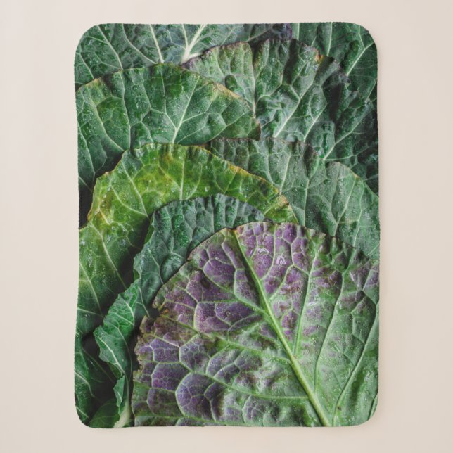 Couverture Sherpa Légume vert (Devant)