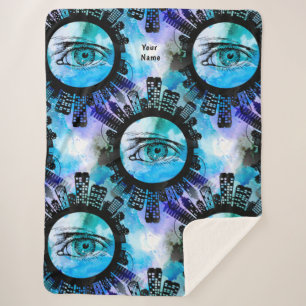 Couverture Sherpa L'élégance mystique dans le style urbain contempor