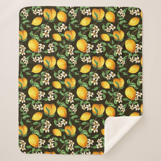 Couverture Sherpa Lemons Sherpa Blanket (Devant)